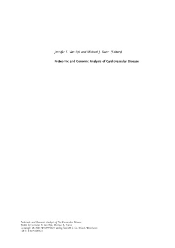 تجزیه پروتئومیک و ژنومیک بیماری قلبی عروقی