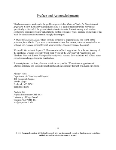 ﻿راهنمای راه حل های مدرس برای فیزیک برای دانشمندان و مهندسان