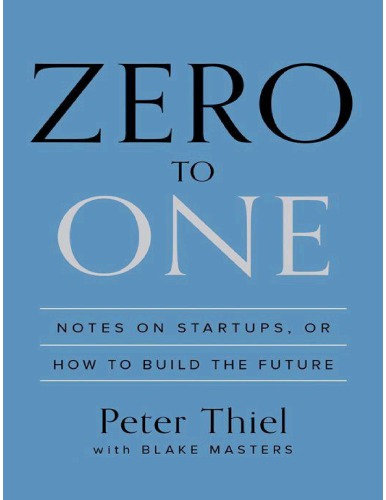 ﻿Peter Thiel، Blake Masters-Zero to One Notes درباره استارت آپ ها یا نحوه ایجاد تجارت تاج دار آینده