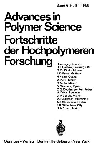 ﻿Fortschritte Der Hochpolymeren-Forschung