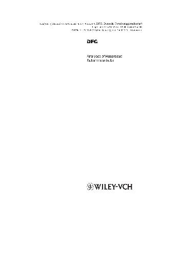تجزیه و تحلیل مواد خطرناک در هوا