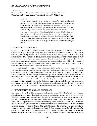 ﻿اخترفیزیک و کیهان شناسی