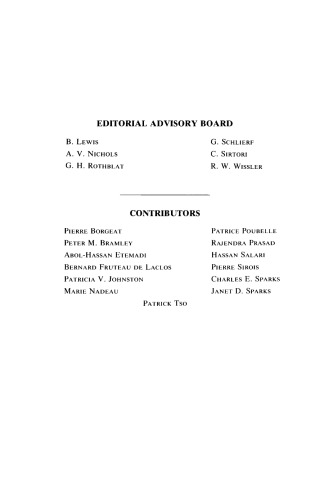 پیشرفت در تحقیقات چربی. . V. 21