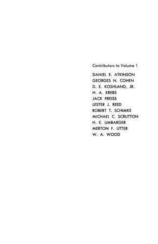 ﻿مباحث جاری در تنظیم سلولی جلد. 1