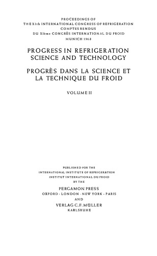 ﻿پیشرفت در علم و فناوری تبرید Progrès dans la Science et la Technology du froid. اقدامات. رندوس را انجام می دهد