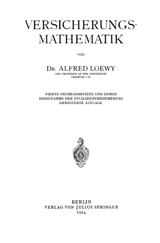 ریاضیات بیمه