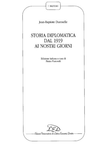 ﻿تاریخ دیپلماتیک از سال 1919 تا به امروز.