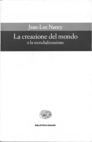 ﻿آفرینش جهان یا جهانی شدن