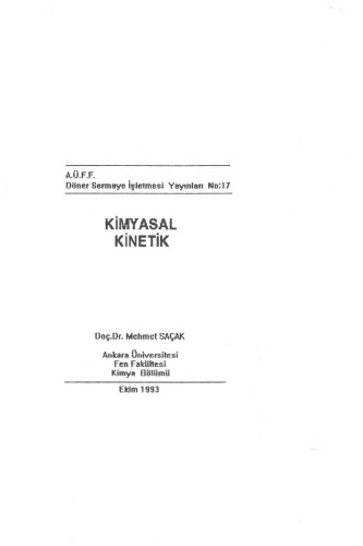 ﻿سینتیک شیمیایی