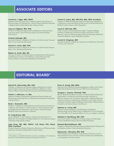 ﻿فارماکولوژی و درمان: اصول تمرین، مشاوره تخصصی - آنلاین و چاپی، 1e