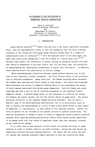 ﻿نظریه های یکپارچه ذرات ابتدایی: ارزیابی انتقادی و چشم انداز مجموعه مقالات هم اندیشی هایزنبرگ در مونشن ، 16 تا 21 ژوئیه 1981