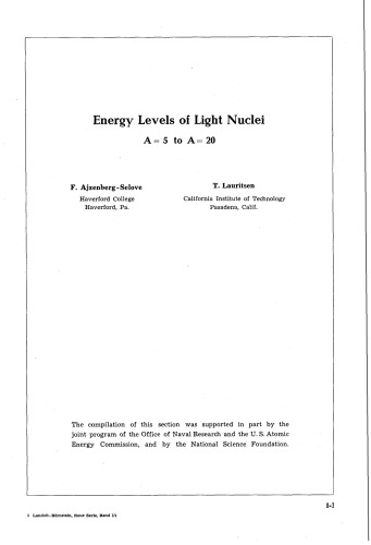 سطح انرژی هسته ای: A = 5 تا A = 257