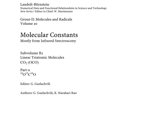 ﻿مولکول های سه اتمی خطی - OCO. بخش الف