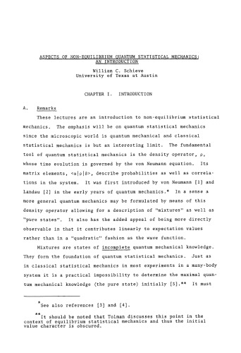 ﻿سخنرانی ها در فیزیک آماری: دانشکده پیشرفته مکانیک آماری و ترمودینامیک آستین ، تگزاس / ایالات متحده آمریکا