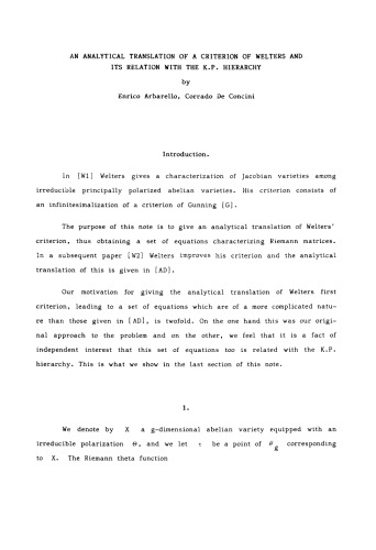 ﻿جبری هندسه سیجس (بارسلونا) 1983: مجموعه مقالات یک کنفرانس برگزار شده در سیتگز (بارسلون)، اسپانیا 5 تا 12 اکتبر 1983