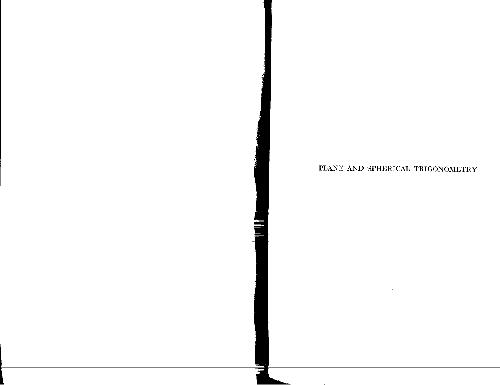 ﻿مثلثات صفحه و کروی