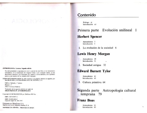 ﻿انسان شناسی، قرائت