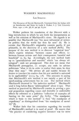 ﻿در مورد ماکیاولی واکر