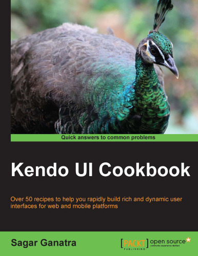 ﻿کتاب آشپزی Kendo UI