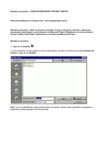 ﻿دوره رایگان پروژه مایکروسافت: یک پروژه را ذخیره کنید
