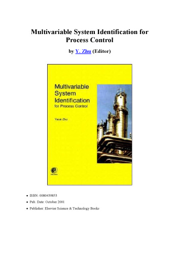 ﻿شناسایی سیستم چند متغیره برای کنترل فرآیند