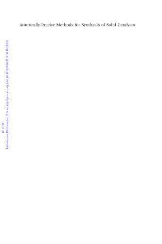 ﻿روش‌های دقیق اتمی برای سنتز کاتالیزورهای جامد