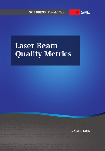 ﻿معیارهای کیفیت پرتو لیزر (متن آموزش SPIE Press TT96)