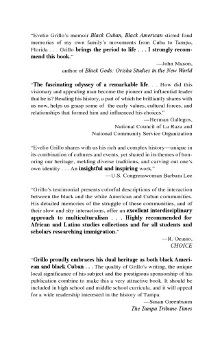 سیاه کوبا ، آمریکای سیاه: یک خاطره