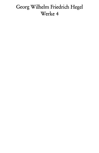 ﻿آثار، جلد 04 - نوشته های نورنبرگ و هایدلبرگ