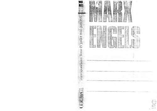 ﻿مکاتبات، جلد 4: 1853-1857