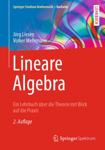 جبر خطی: کتاب درسی در زمینه تئوری با هدف تمرین