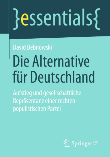 ﻿آلترناتیو برای آلمان: ظهور و نمایندگی اجتماعی یک حزب پوپولیست دست راستی
