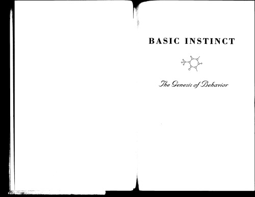 غریزه اساسی: پیدایش رفتار