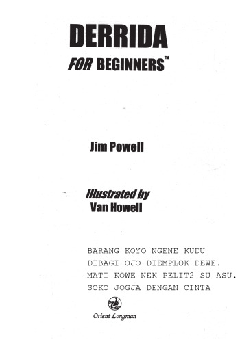 ﻿دریدا برای مبتدیان