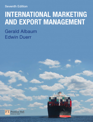 ﻿بازاریابی بین المللی و مدیریت صادرات