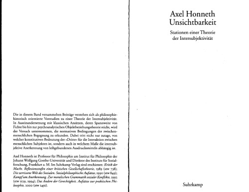 ﻿نامرئی بودن: ایستگاه های یک تئوری بینابینی