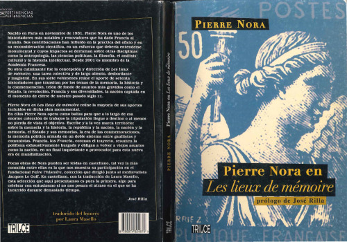 ﻿پیر نورا در Les Lieux de Memoire