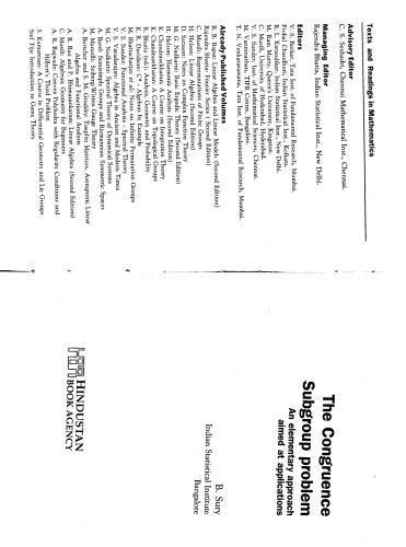 ﻿مشکل زیرگروه هماهنگی یک رویکرد ابتدایی با هدف برنامه‌های کاربردی