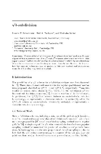 ﻿(ریشه مربع 5)-subdivision