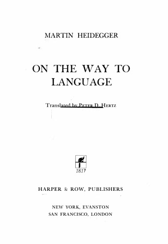 ﻿در راه زبان