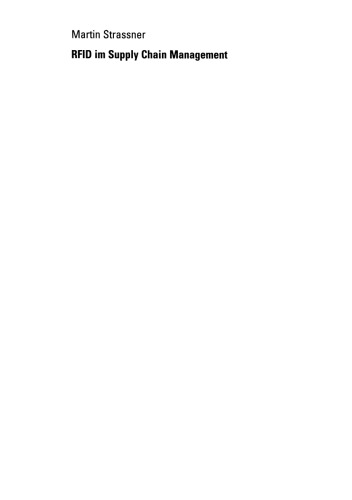 ﻿RFID در مدیریت زنجیره تامین: اثرات و توصیه‌هایی برای اقدام با استفاده از مثال صنعت خودرو