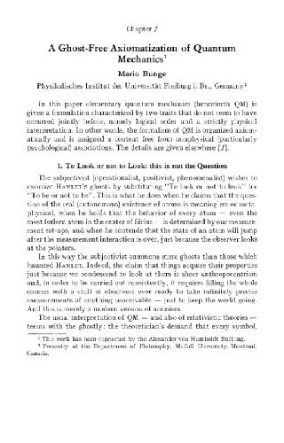 ﻿A Ghost - بدیهیات رایگان مکانیک کوانتومی