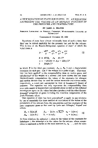 ﻿معادله جدید حالت برای سیالات IV. معادله ای که حجم را به عنوان تابعی صریح از فشار و دما بیان می کند
