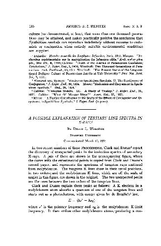 توضیح احتمالی طیفهای خط سوم در اشعه X