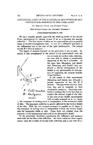 ﻿خطوط اضافی در سری K مولیبدن و عرض طبیعی خطوط طیفی