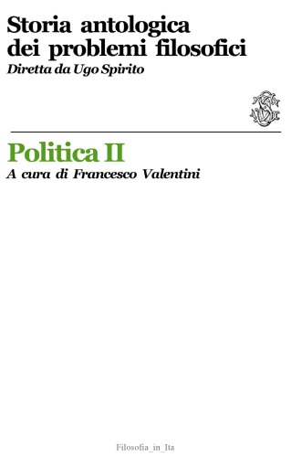 ﻿تاریخ گلچین مشکلات فلسفی. سیاست دوم