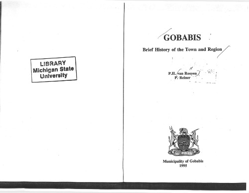﻿Gobabis (نامیبیا): تاریخ مختصر شهر و منطقه