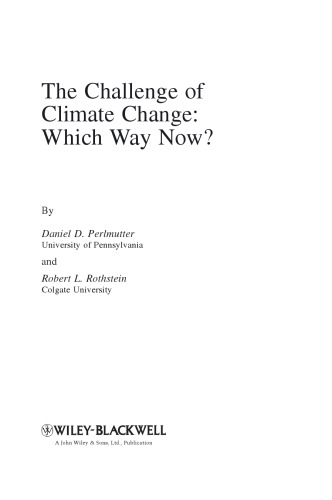 ﻿چالش تغییر آب و هوا: اکنون به کدام راه