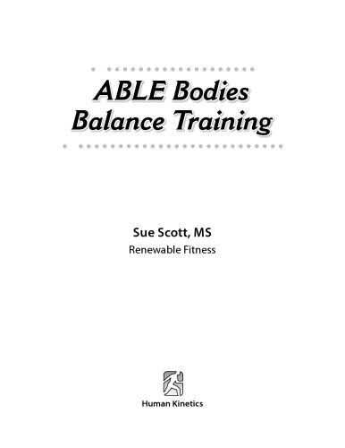 ﻿ABLE Bodies Balance Training