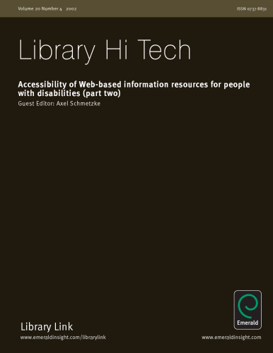 ﻿دسترسی به منابع اطلاعاتی مبتنی بر وب برای افراد دارای معلولیت، قسمت 2